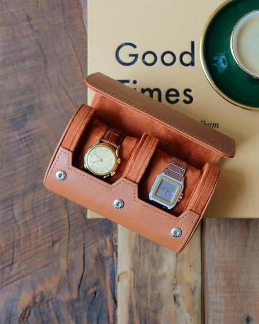 Leather Watch Box (2 Slot)