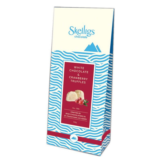 Skelligs White Chocolate & Cranberry Truffles