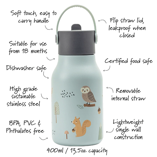 Woodland Water Bottle 400ml/14oz