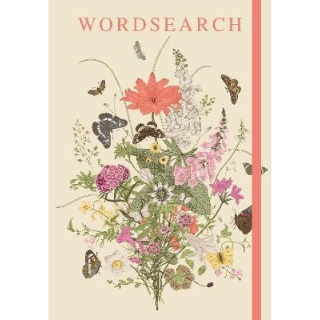 Vintage Florals Puzzle Book